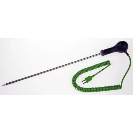 RS PRO K Needle Temperature Probe, 300mm Length, 6mm Diameter, +250 °C Max - 255516 product image