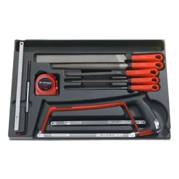 Facom 19 Piece Saw, Tape Measure And Files Module Tool Kit with Modules - MOD.601PF product image