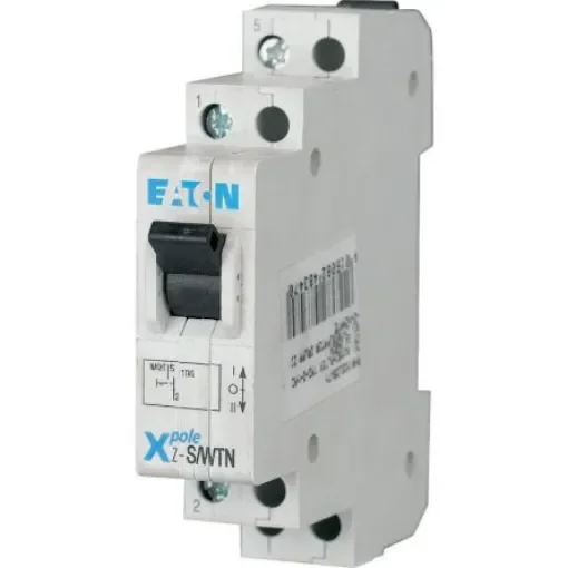 Eaton 1 Pole DIN Rail Changeover Switch - 20A Maximum Current, IP40 - 248347 Z-S/WTN product image