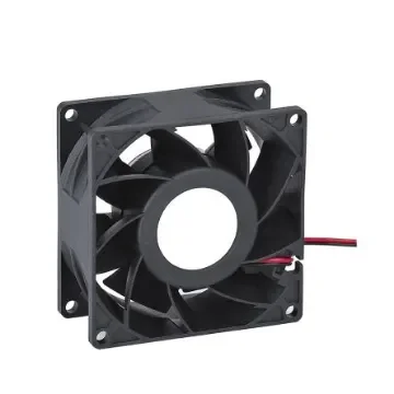RS PRO Axial Fan, 24 V dc, DC Operation, 1.38m³/min, 3.12W, 130mA Max, IP20, 80 x 80 x 25mm - 2557301 product image