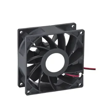 RS PRO Axial Fan, 24 V dc, DC Operation, 3.5m³/min, 7.5W, 350mA Max, 92 x 92 x 32mm - 2557314 product image