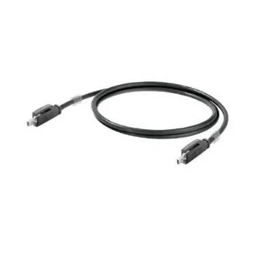 Weidmuller, 5m, Black SPE to Female SPE, Copper Braid Shielded, Terminated - 2725850050 product image