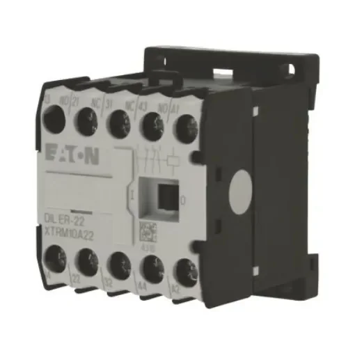 Moeller DILER DILER Contactor Relay, 24 V dc Coil, 4-Pole, 2.5 A, 2.3 W, 2NC, 2NO, 600 V - 230177 DILER-22-G-C(24VDC) product image