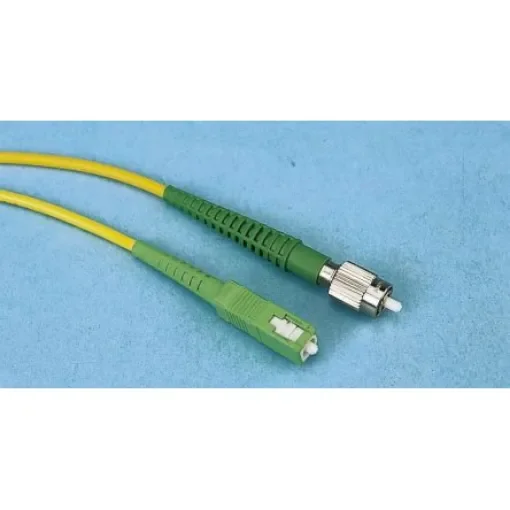 Amphenol Socapex SC to FC Duplex Single Mode Fibre Optic Cable, 9/125µm, 500mm - 954 3D5D 05,0 944 3D0 product image