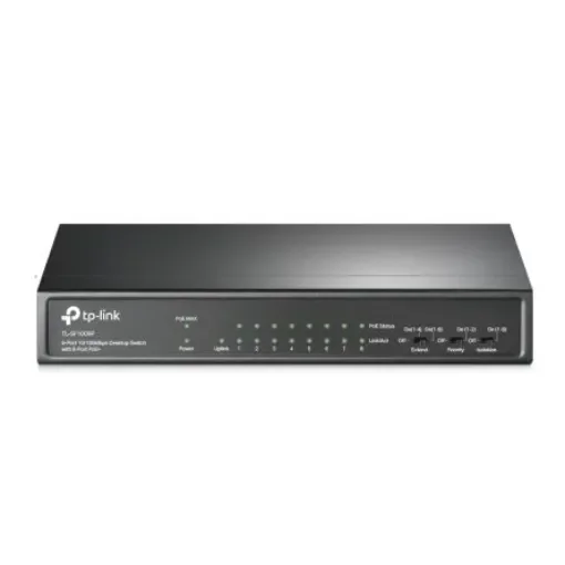 TP-Link Unmanaged 9 Port Ethernet Switch With PoE - TL-SF1009P product image