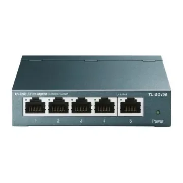 TP-Link Unmanaged 5 Port Ethernet Switch, Type G - British 3-Pin - TL-SG105 product image
