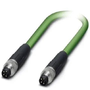 Phoenix Contact, 500mm Cat5, Green M8 to Male M8 Male, Shielded Shielded, Terminated - 1402448 product image