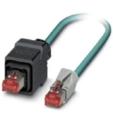 Phoenix Contact, 5m Cat5e, Blue RJ45 to Male RJ45 Male, Shielded Shielded, Terminated - 1406030 product image