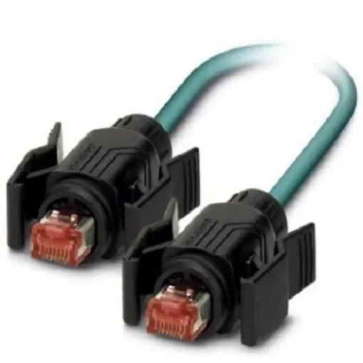 Phoenix Contact, 5m Cat5e, Blue RJ45 to Male RJ45 Male, Shielded Shielded, Terminated - 1406289 product image