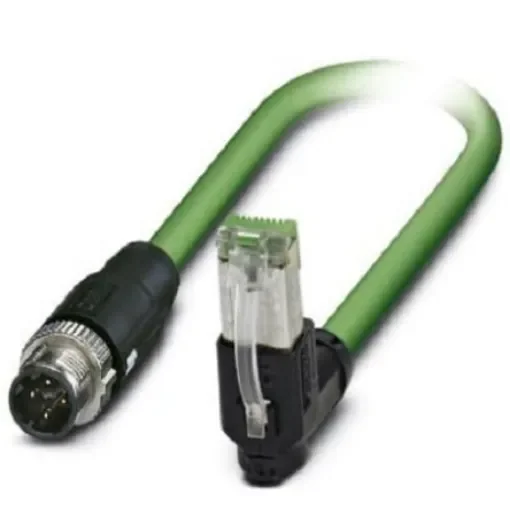 Phoenix Contact, 5m Cat5, Green M12 to Male RJ45 Male, Shielded Shielded, Terminated - 1407510 product image