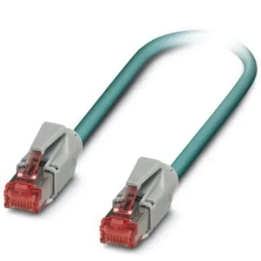 Phoenix Contact, 5m Cat5e, Blue RJ45 to Male RJ45 Male, Shielded Shielded, Terminated - 1408935 product image