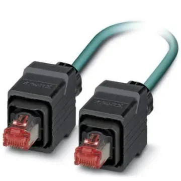 Phoenix Contact, 5m Cat5e, Blue RJ45 to Male RJ45 Male, Shielded Shielded, Terminated - 1408946 product image