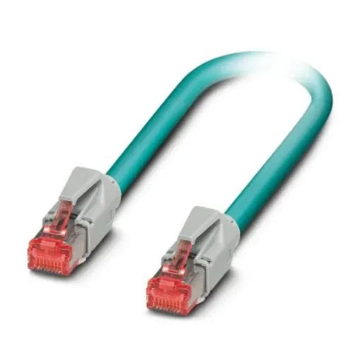 Phoenix Contact, 5m Cat5, Blue RJ45 to Male RJ45 Male, Shielded Shielded, Terminated - 1408952 product image
