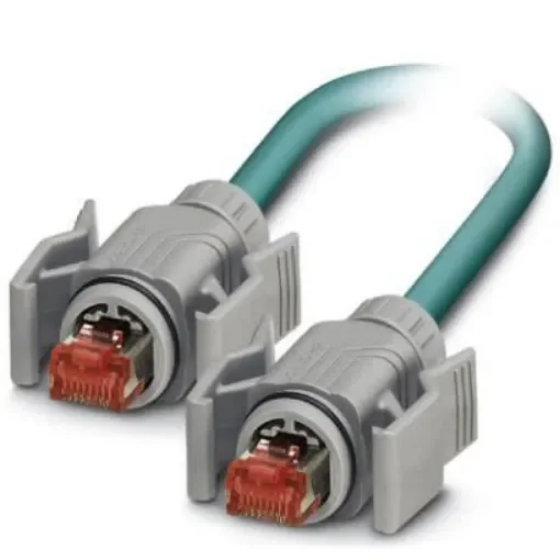 Phoenix Contact, 5m Cat5, Blue RJ45 to Male RJ45, Shielded Shielded, Terminated - 1408954 product image