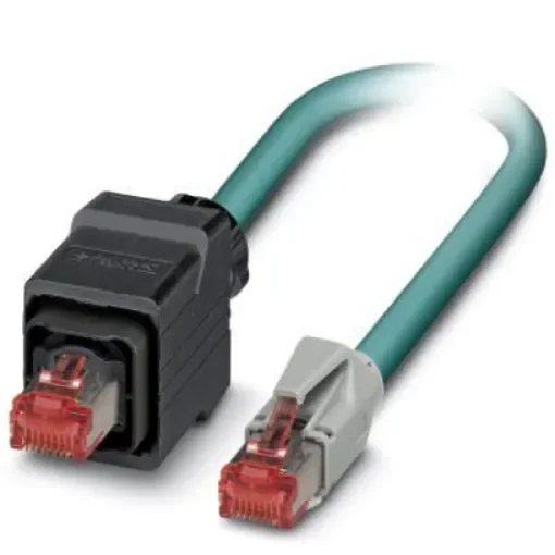 Phoenix Contact, 5m Cat5, Blue RJ45 to Male RJ45, Shielded Shielded, Terminated - 1412024 product image