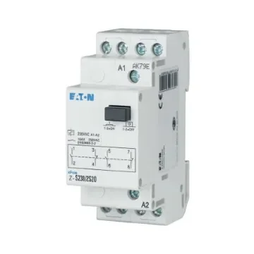 DIN Rail Impulse Relay, 12V ac Coil, 16A Switching Current, SPDT - 265287 Z-S12/SO product image