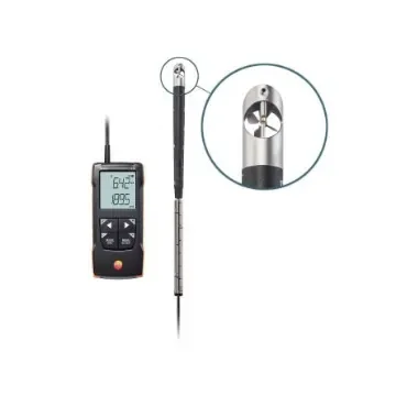 Testo 416 Telescopic Vane Anemometer, 40m/s Max, Measures Volume Air Flow - 0563 0416 product image