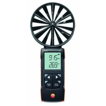 Testo 417 Set 1 Vane Anemometer, 20m/s Max, Measures Air Velocity, Temperature, Volume Flow - 0563 1417 product image