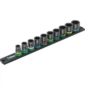 Wera 3/8 in Drive Impact Socket Set, 377 mm length - 05005451001 product image