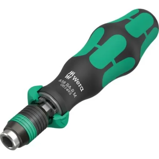 Wera Hexagon Magnetic Screwdriver, 1/4 in Tip, 25.5 mm Blade, 145 mm Overall - 05051493001 product image