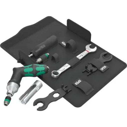 Wera Screwdriver & Spanner Set, 7-Piece - 05136043001 product image