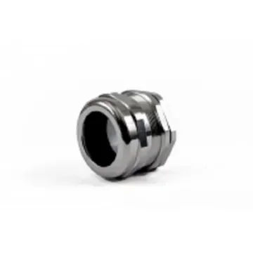 Hammond 1427BCG Series Grey Nickel Plated Brass Cable Gland, M50 Thread, 32mm min., 38mm max., IP68 - 1427BCGM50 product image