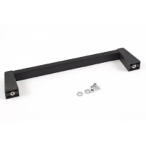 Hammond Black Powder Coating Drawer Handle 14 mm Height, 42mm Width, 197mm Length - 1427LBB product image