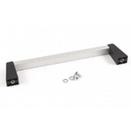 Hammond Black Powder Coating Drawer Handle 14 mm Height, 42mm Width, 197mm Length - 1427LBC product image