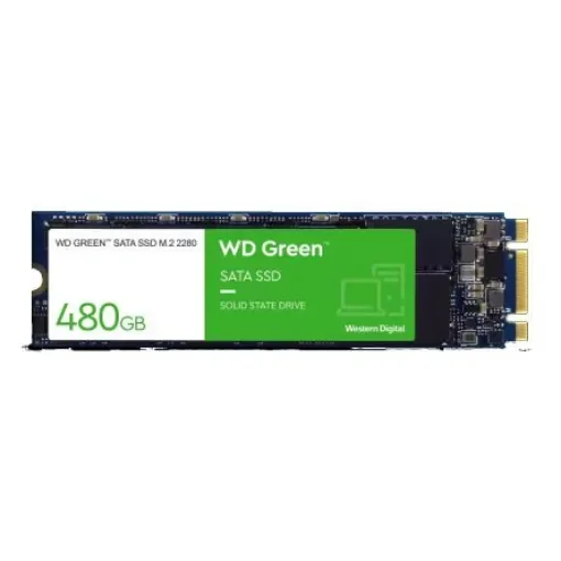 Western Digital WD GREEN SATA SSD M.2 (2280) 480 GB Internal SSD - WDS480G3G0B product image