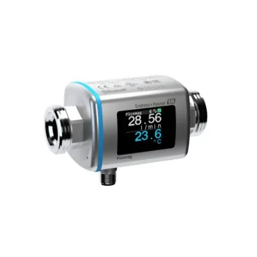 Endress+Hauser DMA2 Series Conductive Liquids Flow Meter for Liquid, 0.2 l/min Min, 150 L/min Max - DMA25-AAABA1 product image