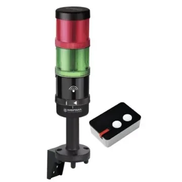 Werma KombiSIGN 72 Series Green, Red Signal Tower, 3 Lights, 230 V ac - 649.000.12 product image