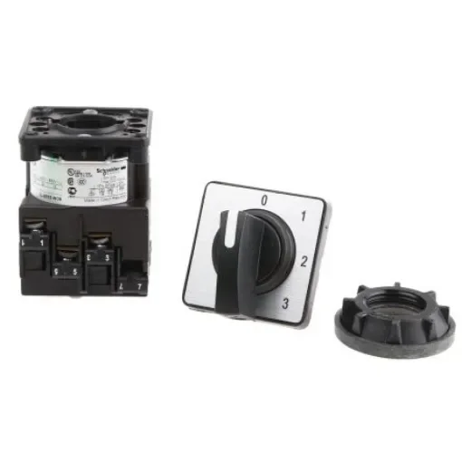 Schneider Electric, SP 4 Position 45° Multi Step Cam Switch, 690V ac, 5.6A - K1C003QCH product image