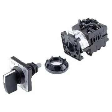 Schneider Electric, SP 7 Position 45° Voltmeter Cam Switch, 690V ac, 5.6A - K1F027MCH product image