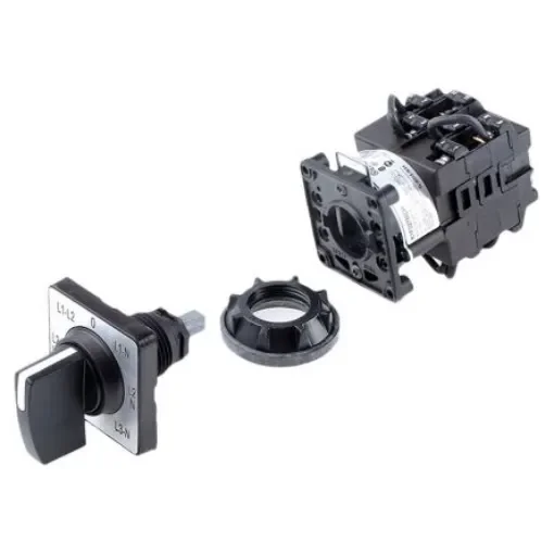 Schneider Electric, SP 7 Position 45° Voltmeter Cam Switch, 690V ac, 5.6A - K1F027MCH product image