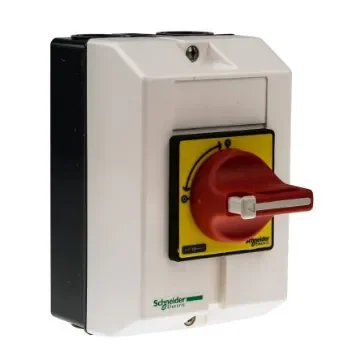 Schneider Electric 3P Pole Panel Mount Isolator Switch - 25A Maximum Current, 11kW Power Rating, IP65 - VCF1GE product image