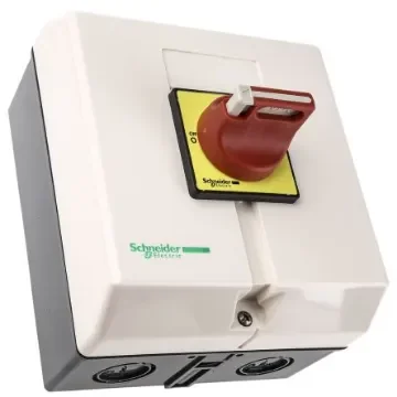 Schneider Electric 3P Pole Panel Mount Isolator Switch - 50A Maximum Current, 22kW Power Rating, IP65 - VCF3GE product image