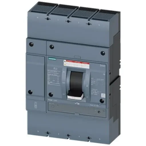 Siemens, SENTRON MCCB Molded Case Circuit Breaker 4P 700A, Breaking Capacity 65 kA, Fixed Mount - 3VA5570-6EC46-2AA0 product image
