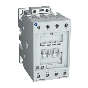 Allen Bradley 100-E40 100-E Contactors Contactor, 100 to 250 V ac Coil, 4-Pole, 40 A, 4NO - 100-E40KD400 product image