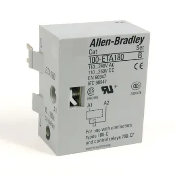 Allen Bradley 100-ETAZJ3 Contactor Timer for use with Contactor or Control Relay product image