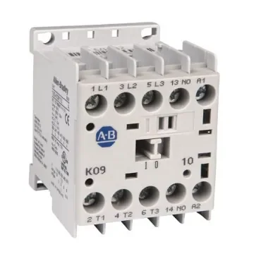 Allen Bradley 100-K09KF200 100-K Miniature Contactors Contactor, 230 V ac Coil, 4-Pole, 9 A, 2NC/2NO product image