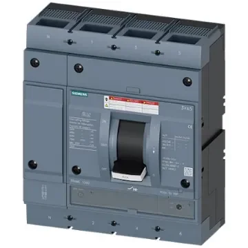 Siemens, SENTRON MCCB Molded Case Circuit Breaker 4P 700A, Breaking Capacity 100 kA, Fixed Mount - 3VA5570-7GC42-0AA0 product image