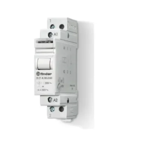 Finder DIN Rail Relay, 24V ac Coil, 16A Switching Current, SPST-NO - 202180240000 product image