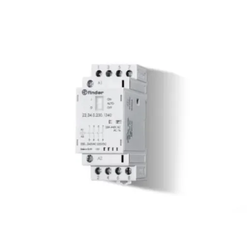 Finder Contactor Relay, 25 A, 4 kW, 4 NO - 223400244340 product image