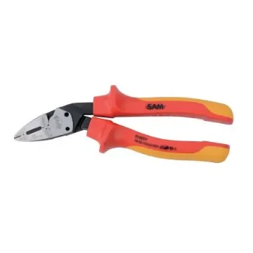 SAM Combination Pliers, 180 mm Overall, Bent Tip - 250-18TI product image