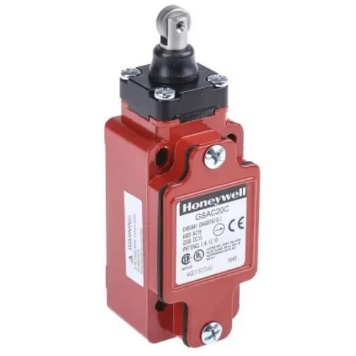 Honeywell GSS Series Plunger Limit Switch, 2NO/2NC, IP67, 4P, Metal Housing, 600V ac ac Max, 3A Max - GSAC20C product image