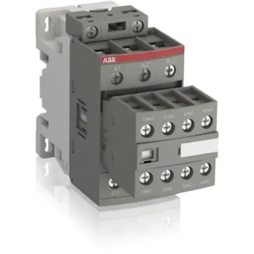ABB AF-2 1SBL2 Contactor, 100 to 250 V ac Coil, 3-Pole, 4 A, 22 kW, 2 NC, 5 NO - 1SBL296001R2322 product image