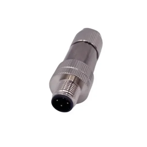 Norcomp Circular Connector, 4 Contacts, Free Hanging, M12 Connector, Plug, IP66 - 858FA04-103RCS1 product image