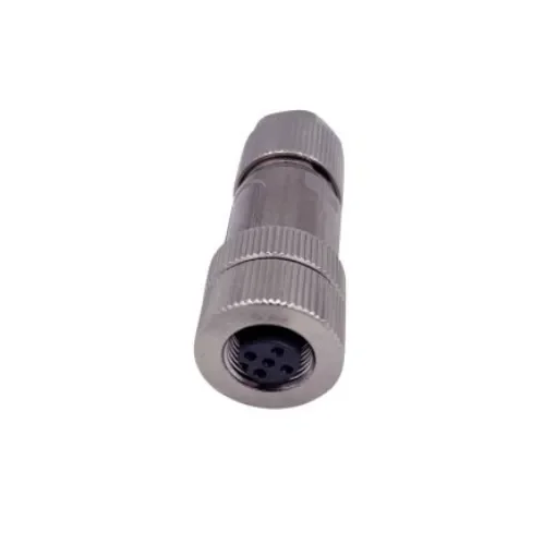 Norcomp Circular Connector, 5 Contacts, Free Hanging, M12 Connector, Plug and Socket, Female, IP66 - 858FA05-203RCS1 product image