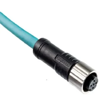 Amphenol Industrial Circular Connector, 8 Contacts, Cable Mount, Miniature Connector, Socket, Female, IP68, X-Lok Series - ASY-A08BFFM-QL8J01 product image