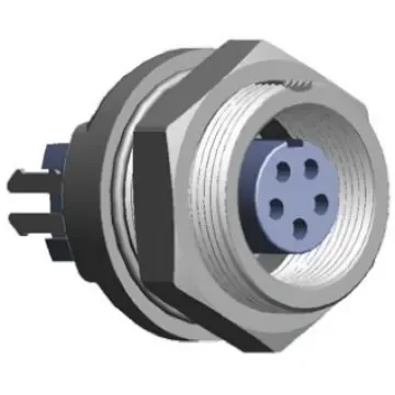 TE Connectivity Circular Connector, 5 Contacts, Panel Mount, Subminiature Connector, Socket, Female, IP65, TRIAD 01 - 7-1437719-2 product image